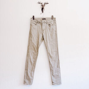 Uniqlo Mens Green Skinny Jeans Size 30